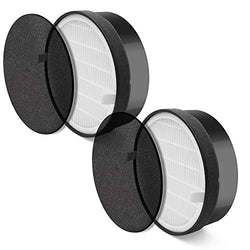 Replacement True Hepa Filter Compatible with Levoit LV-H132 Air Purifier , Compares to LV-H132-RF (2 Pack)
